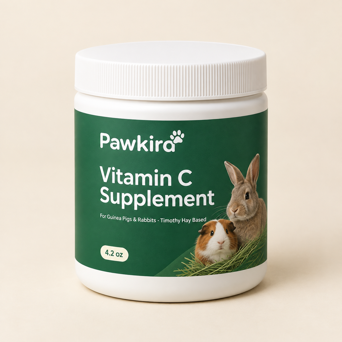 Pawkira Vitamin C Supplement for Guinea Pigs & Rabbits